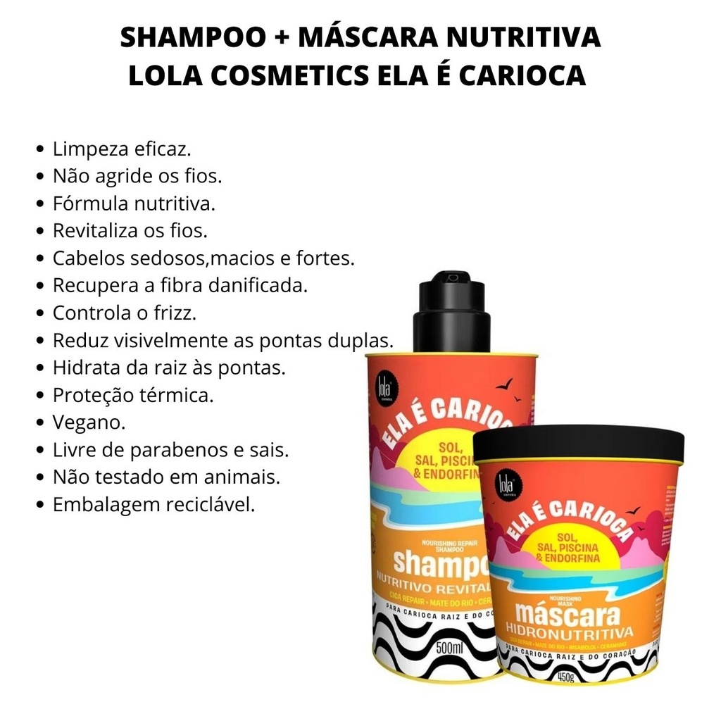 CX6 ELA É CARIOCA SHAMPOO