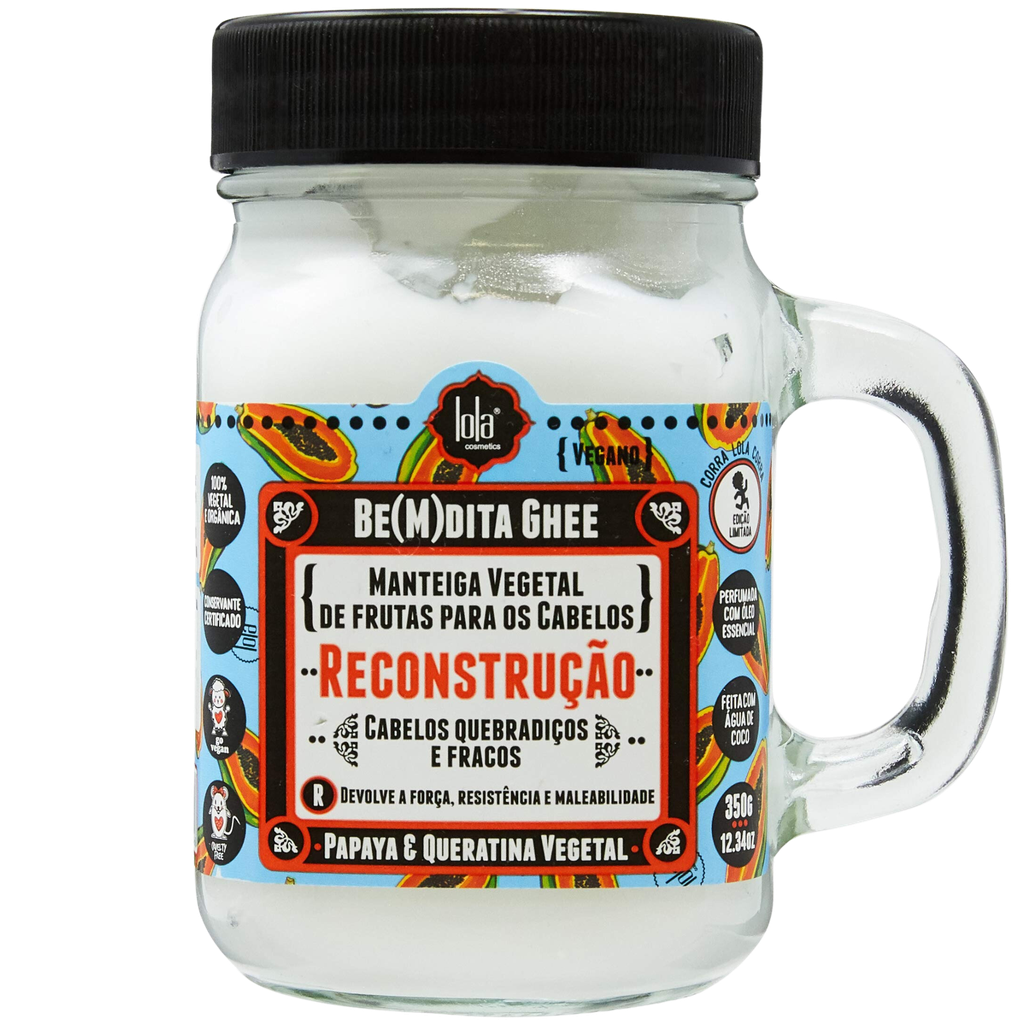 Masque reconstructeur "Be(M)dita Ghee Reconstrução" Lola 350g