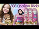 Crème Coiffante pour Enfants “SOS Cachos - Kids ” Salon Line 300ml