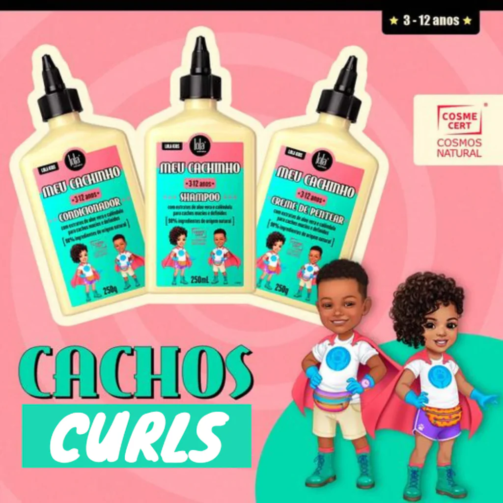 Shampoing pour Enfants "Meu Cachinho" Lola 250ml