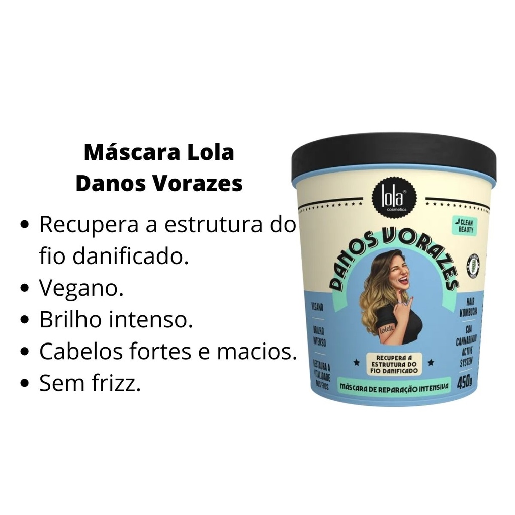 Masque "Danos Vorazes" Lola 250ml