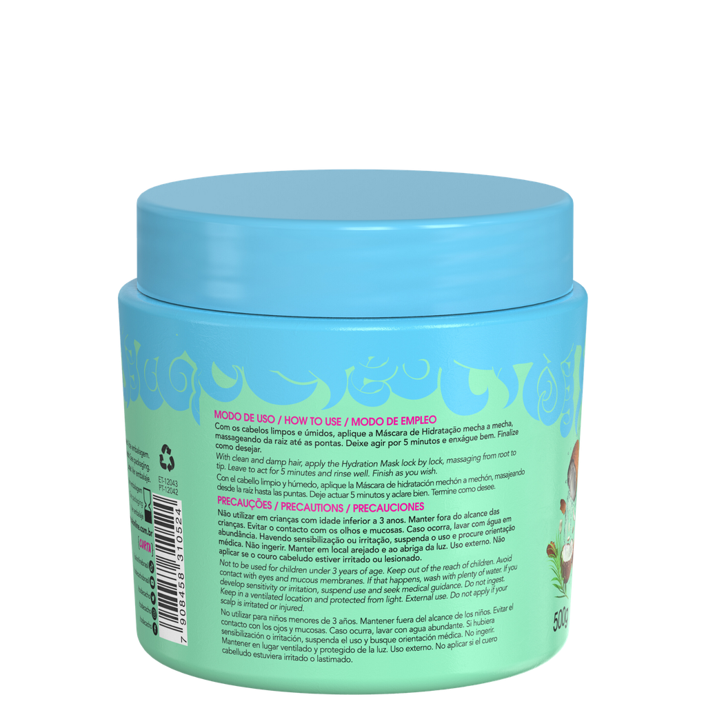 Masque “#TodeCacho - Coco” Salon Line 500g