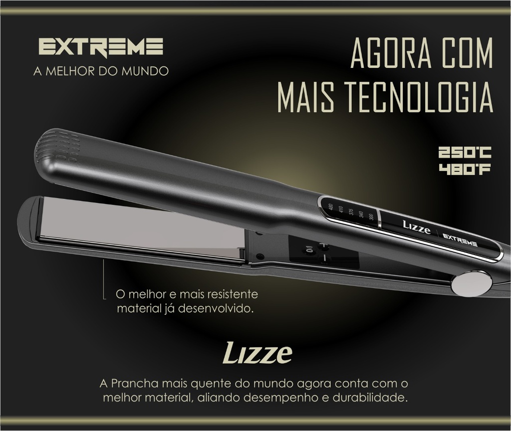 Prancha Extreme Lizze 220v