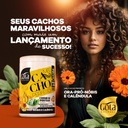 Crème Coiffante "Meu Cacho Perfeito ora-pró-nóbis et Calendula" Gota Dourada 1kg