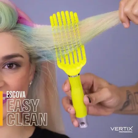 Brosse démêlante et de finition Easy Clean Vertix Professionnelle