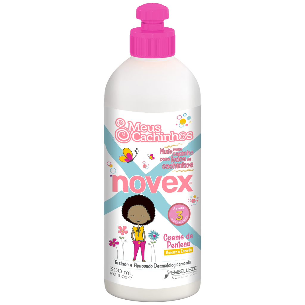 Crème Coiffante pour cheveux bouclés pour enfants - Mes Boucles- Meus Cachinhos - Novex 300ml