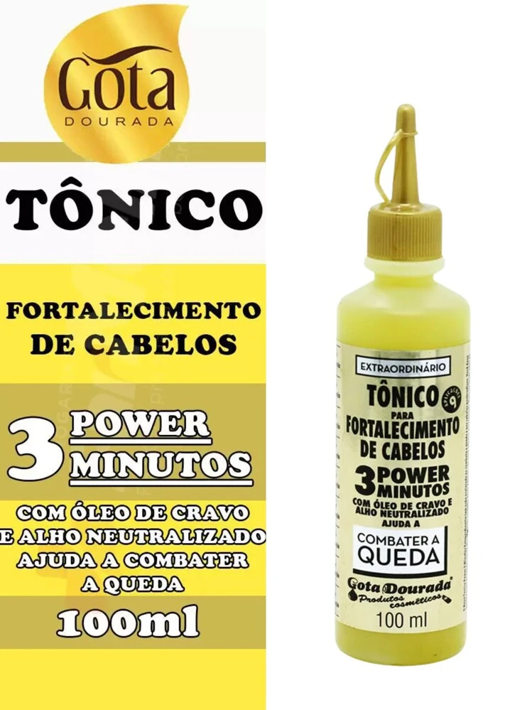 Tonique Fortifiant de Pousse "Alho" Gota Dourada 100ml