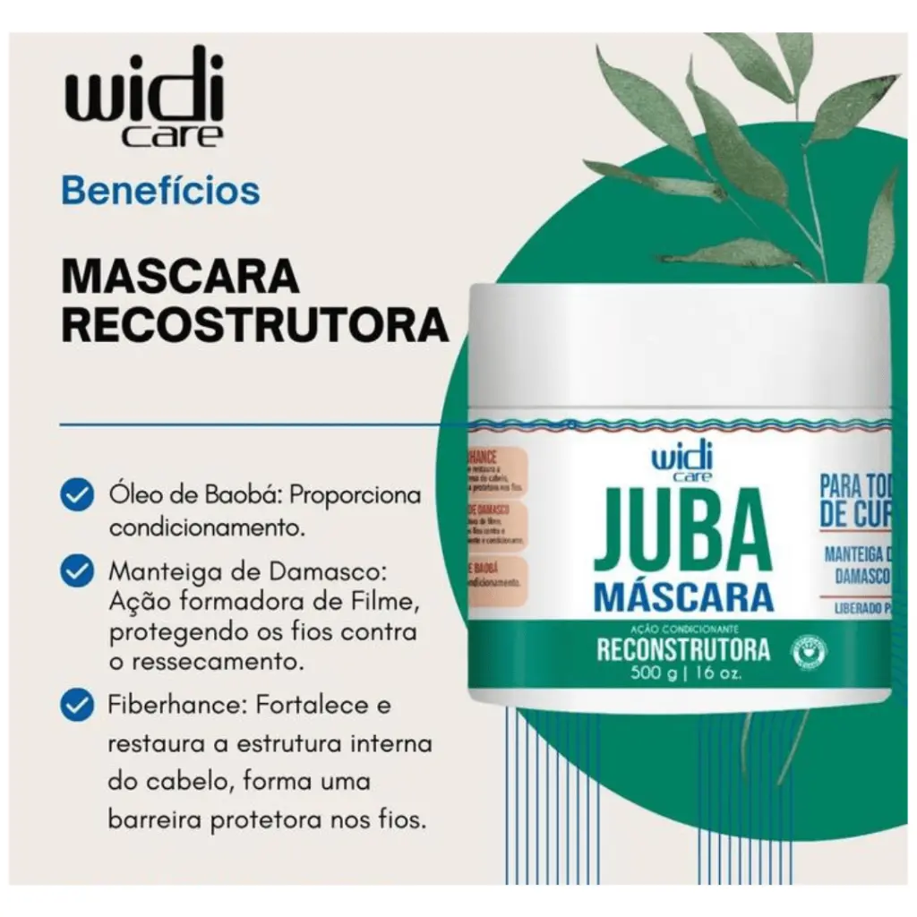 Juba Máscara Reparação - Widi Care