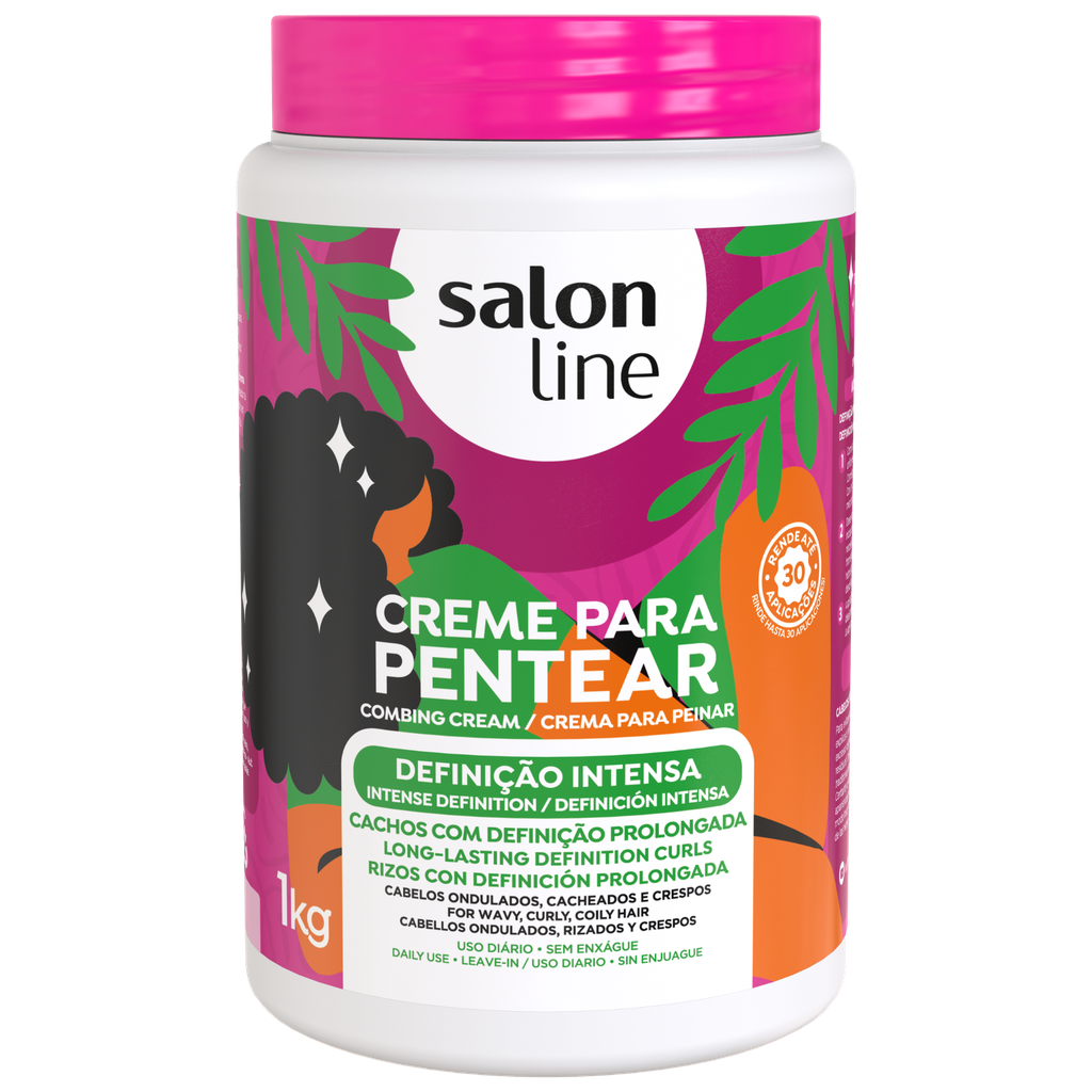 Crème Coiffante "Definição Intensa" Salon Line 1Kg