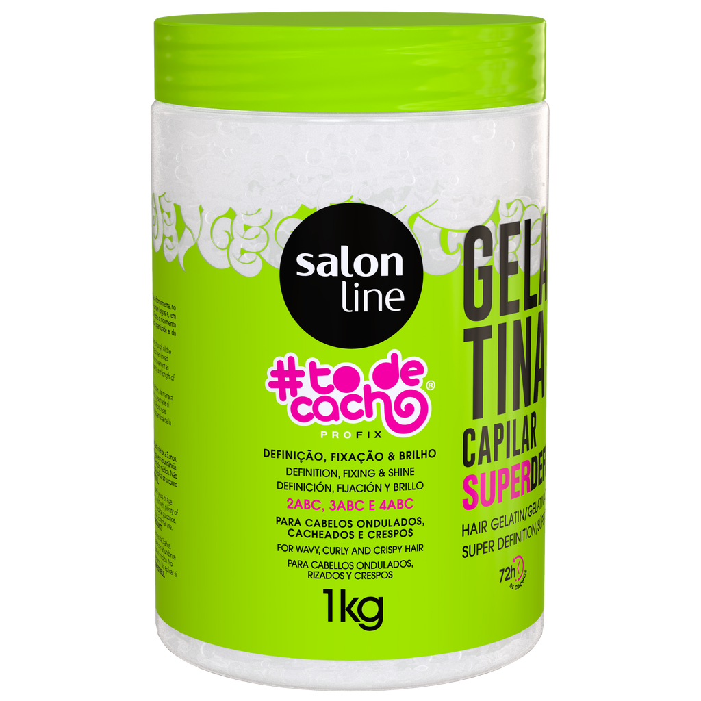 Gelée "#ToDeCacho Super Definição" Salon Line 1kg