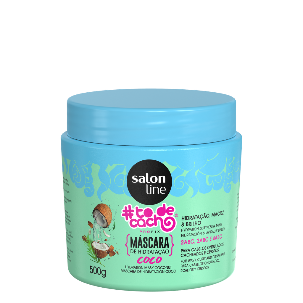 Máscara “#TodeCacho - Coco” Salon Line 500g