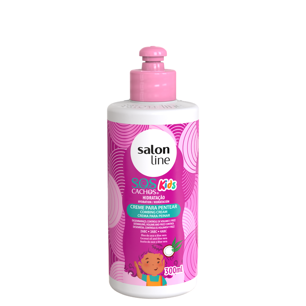 Crème Coiffante pour Enfants “SOS Cachos - Kids ” Salon Line 300ml