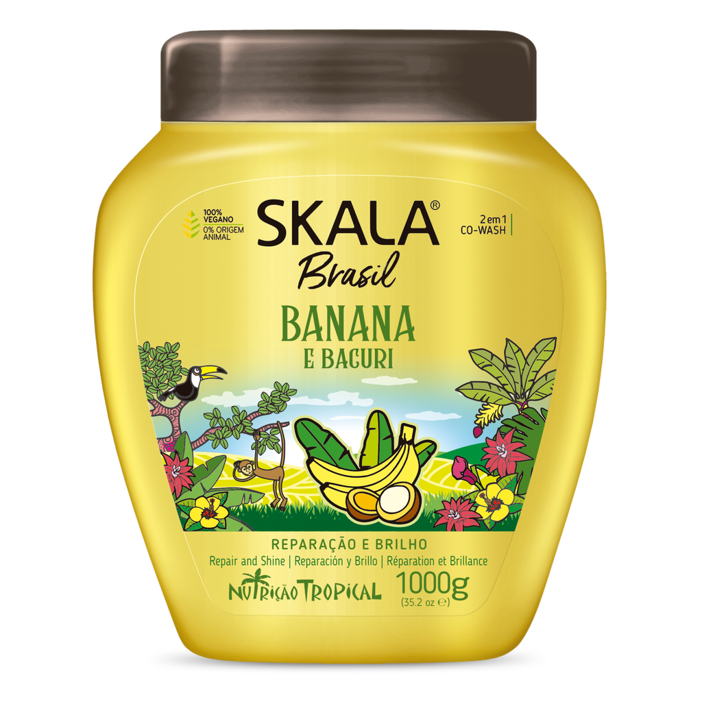 Masque 2 en 1 “Bomba Vitaminas Banana Bacuri” Skala 1000ml