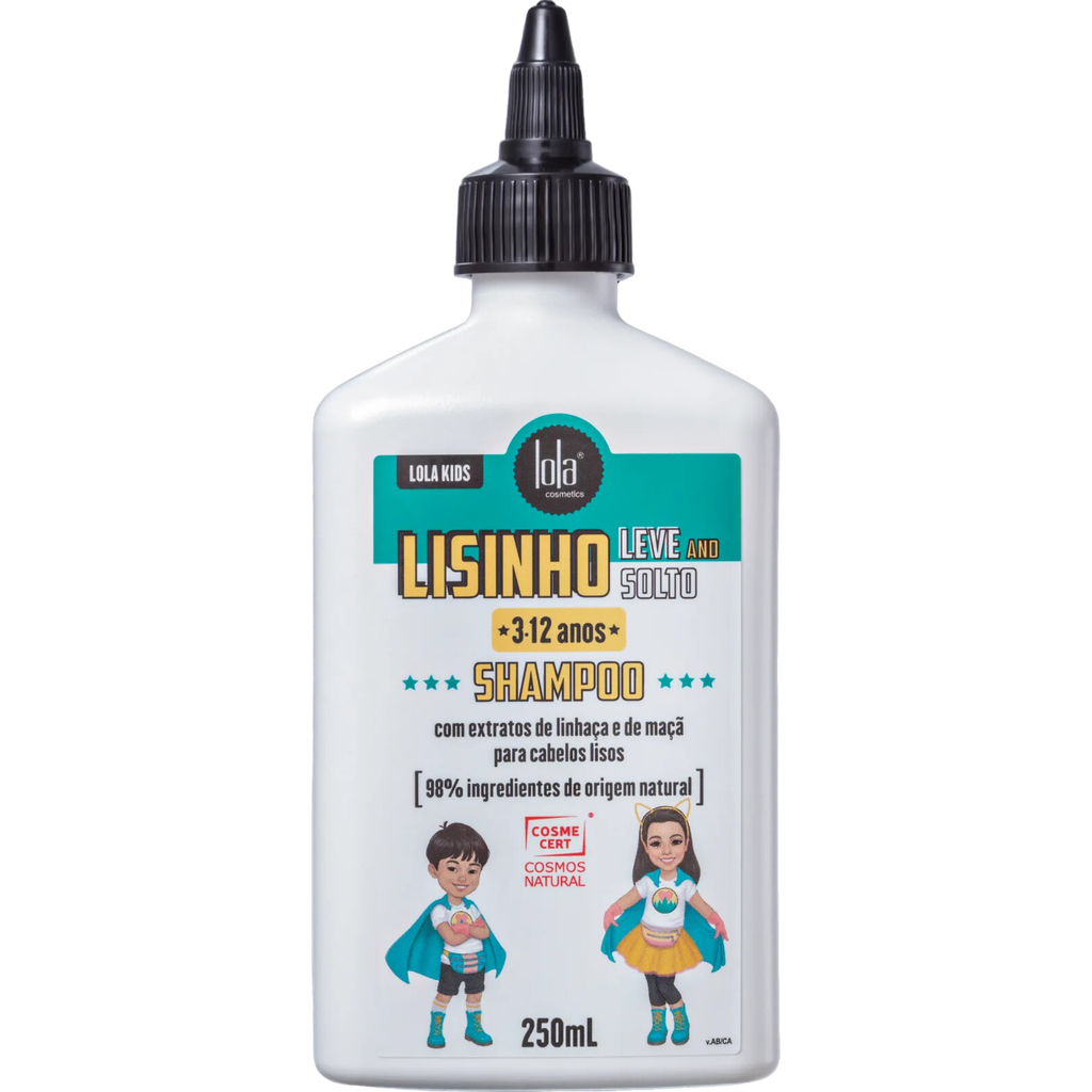 Shampoing pour cheveux lisses enfant - Lisinho Leve e Solto - Lola 250g