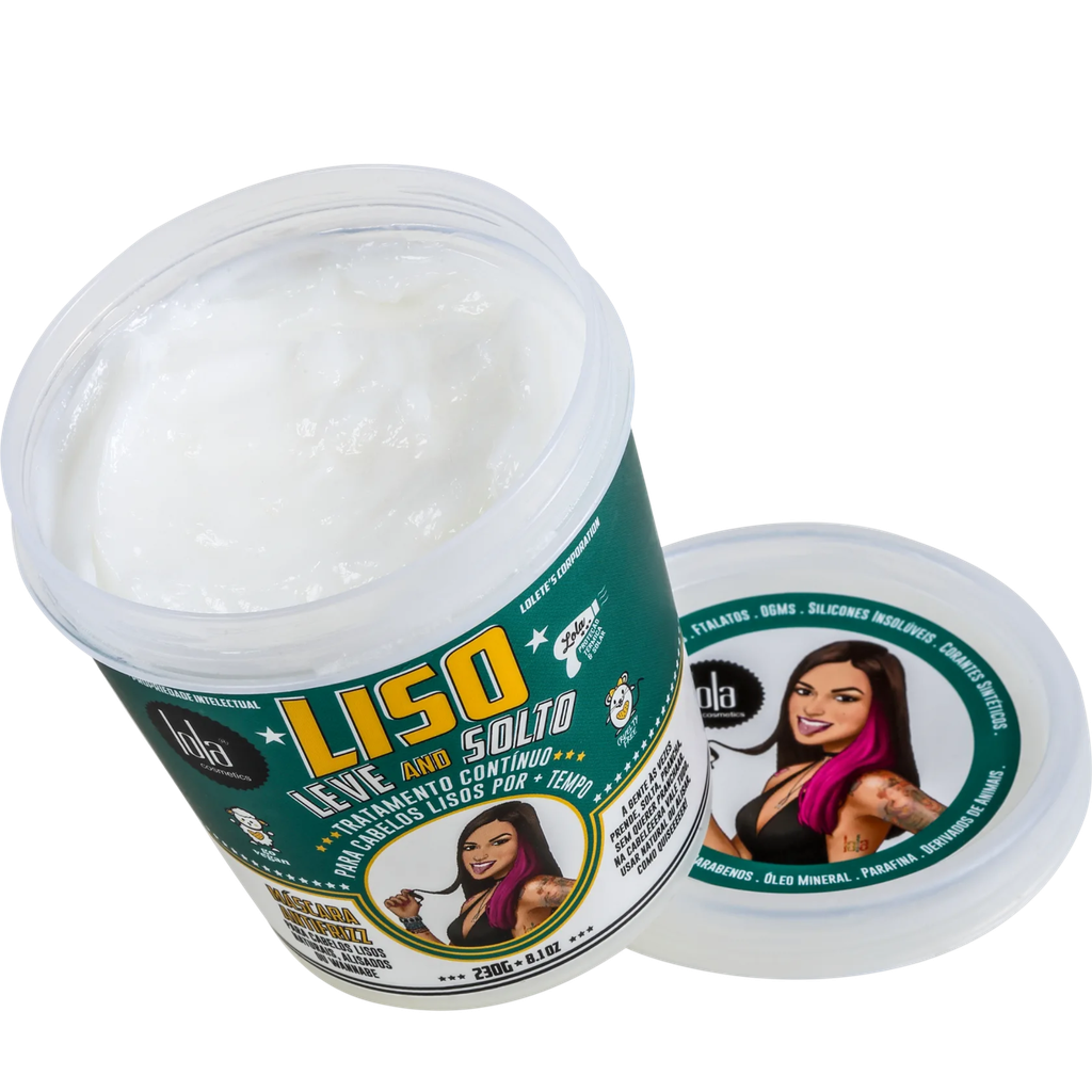 Máscara Antifrizz "Liso Leve e Solto" Lola 230g