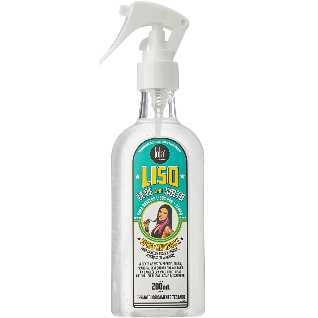 Spray Antifrizz "Liso Leve e Solto" Lola 200ml