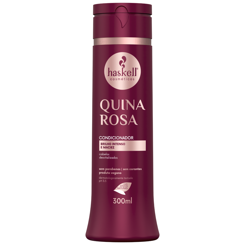 Condicionador "Quina Rosa" Haskell 300ml