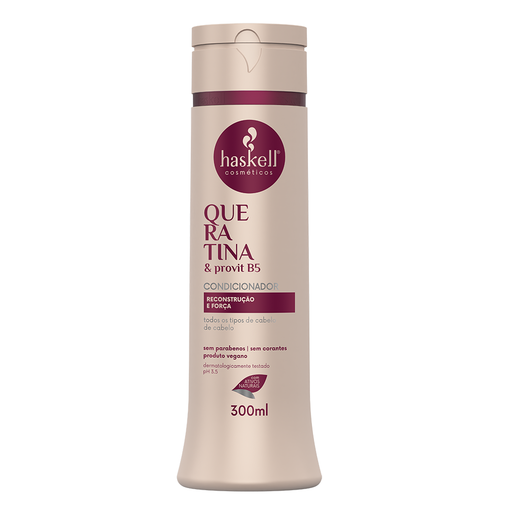 Condicionador "Queratina" Haskell 300ml