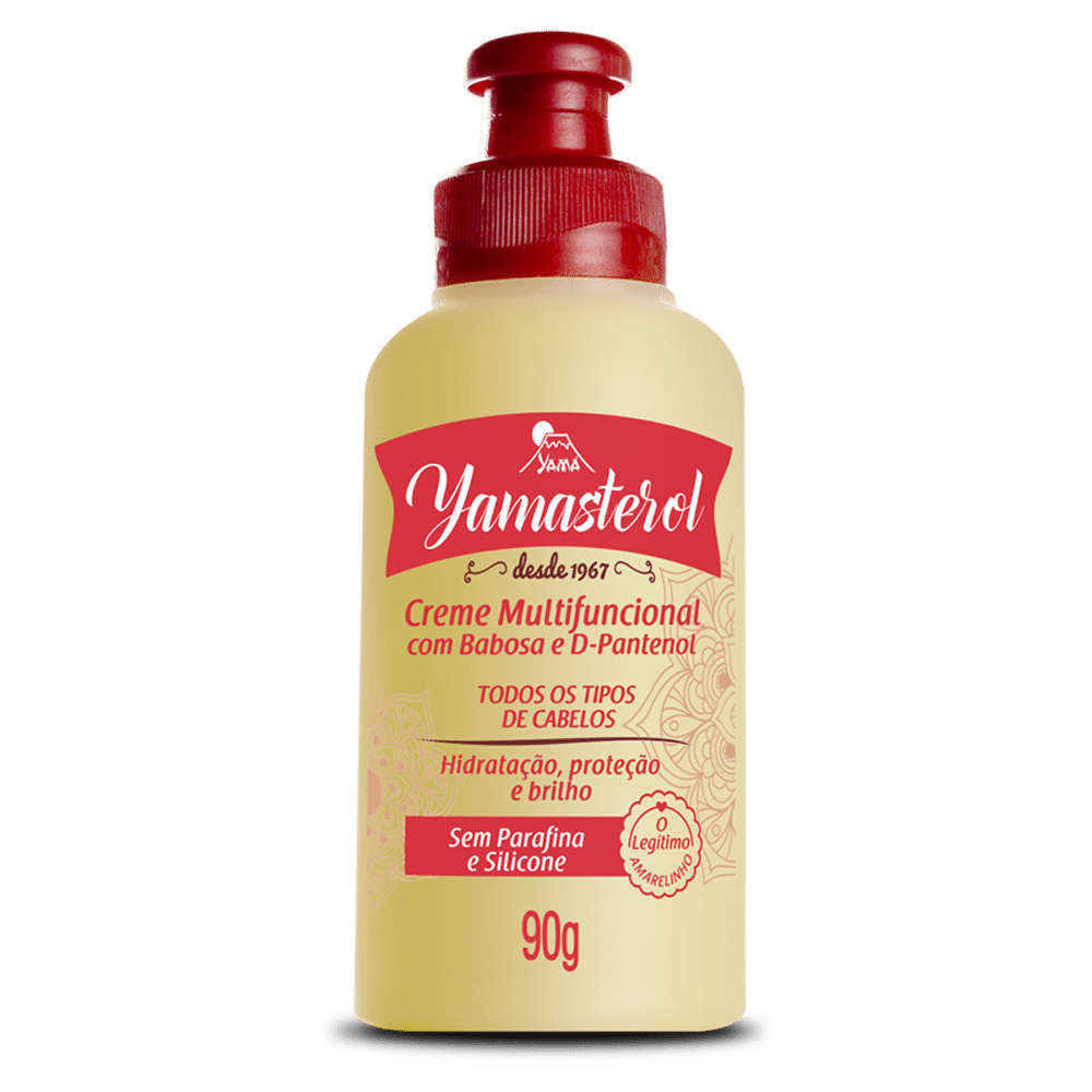 Creme Multifuncional "Babosa e D-Pantenol" Yamasterol 90gr 