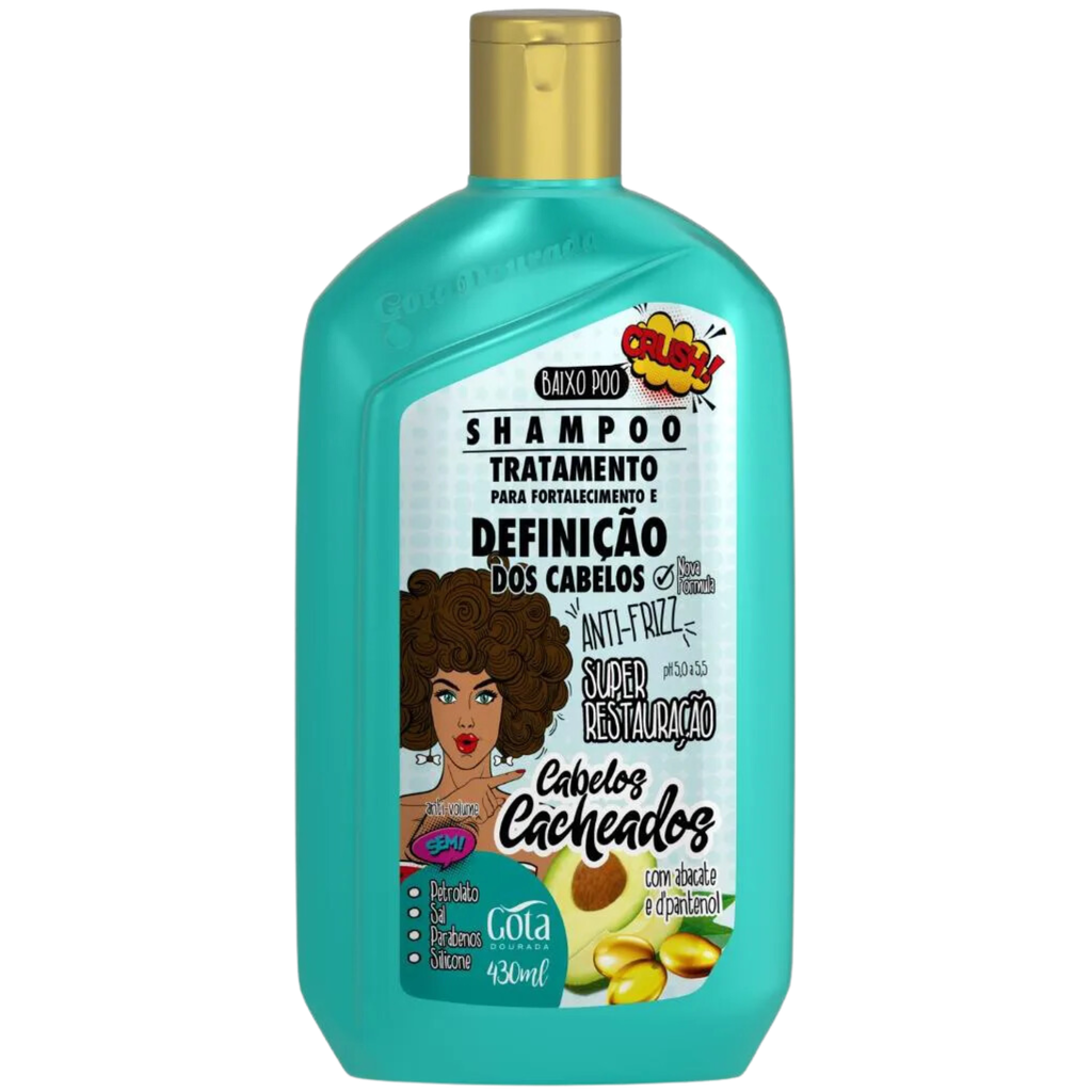 Shampoing "Definição dos Cabelos" Gota Dourada 430ml