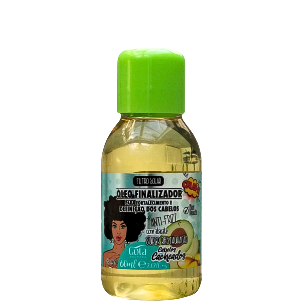 Huile de Finition "Fortalecimento dos Cachos" Gota Dourada 60ml