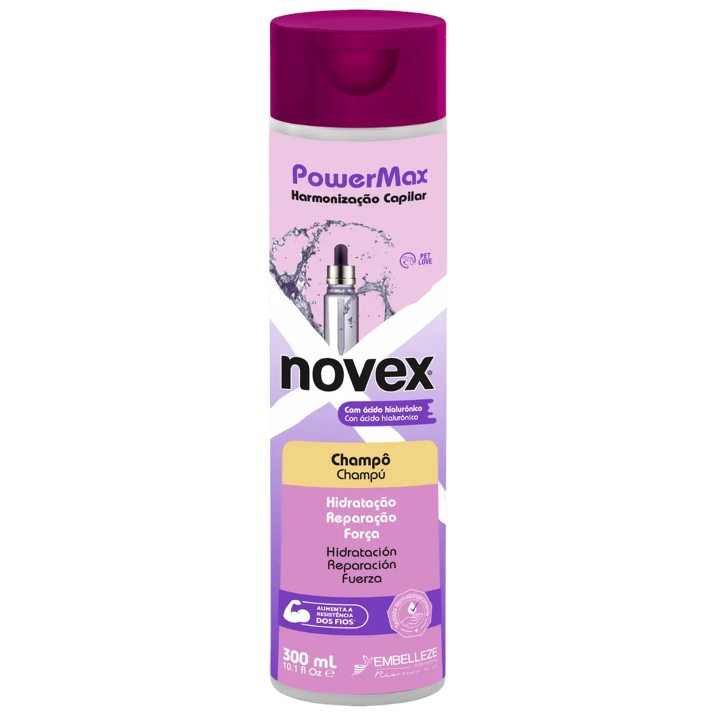 Shampooing Fortifiant "Power Max Harmonisation Capillaire" Novex 300ml