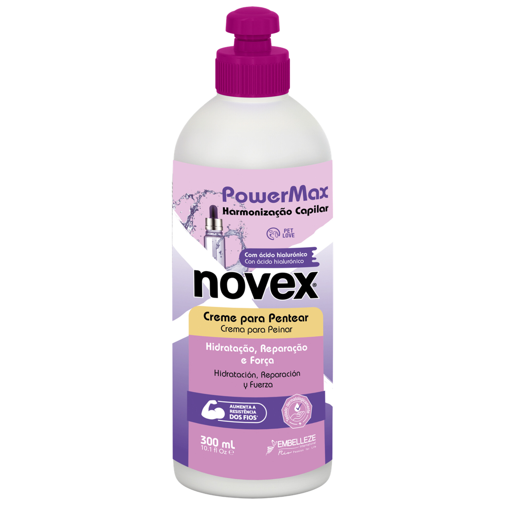 Crème Coiffante Fortifiante "Power Max Harmonisation Capillaire" Novex 300ml