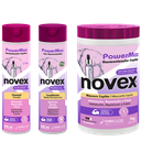 Kit Fortifiant - Power Max Harmonisation Capillaire - Novex 300ml+300ml+1kg