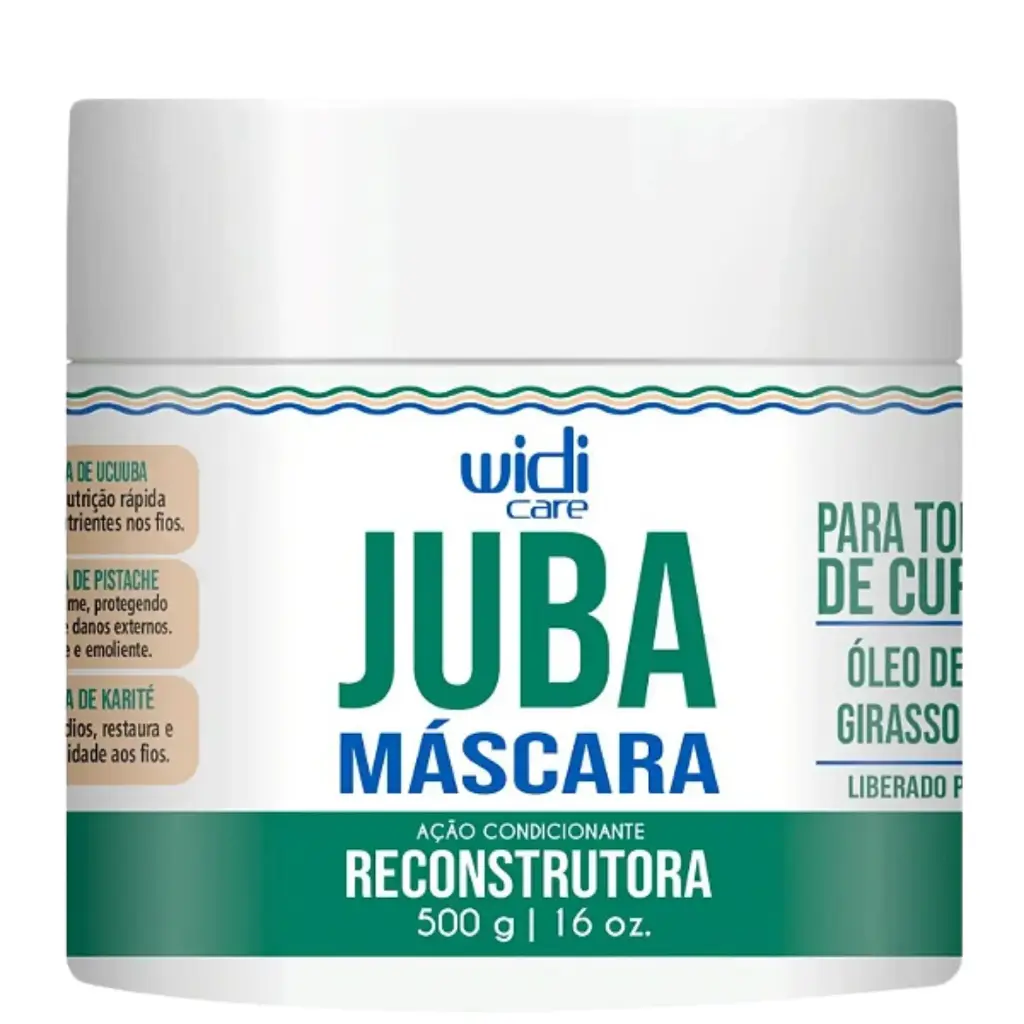 Masque Réparateur - Juba Máscara Reparação - Widi Care 500g