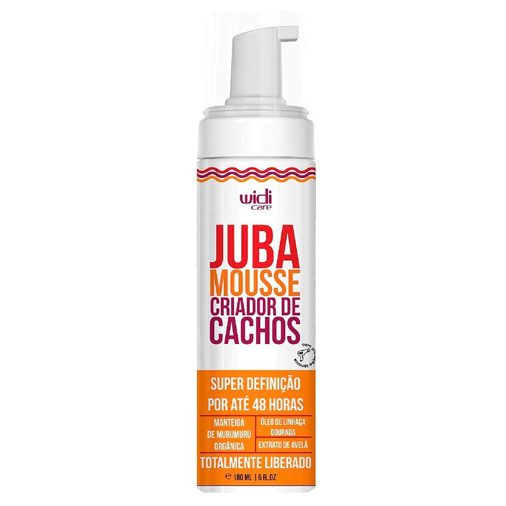 Mousse Boucleuse - Juba Mousse Criadora de Cachos - Widi Care 200ml