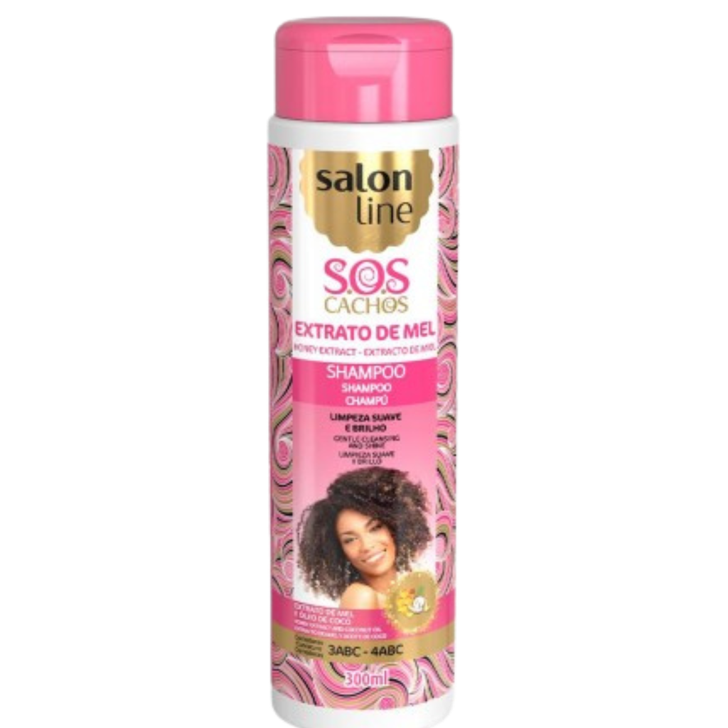 Champô - Mel - SOS Cachos Intensos Mel - Salon Line 300ml