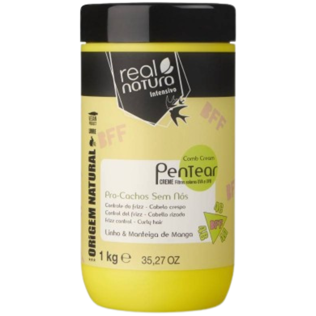 Creme de Pentear BFF - Pro-Cachos Sem Nós - Real Natura 1kg