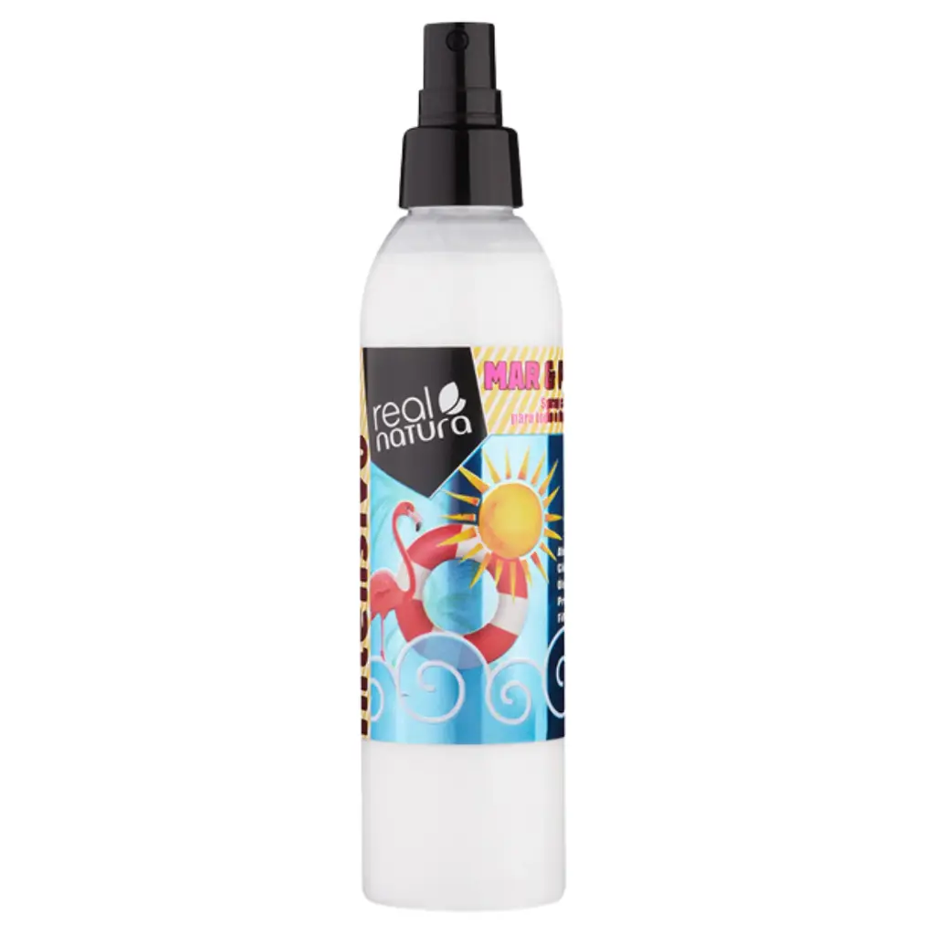 Spray de Verão Protetor Desembaraçante - Pro-Mar e Piscina - Óleo de Arroz e Pantenol - Real Natura 200ml