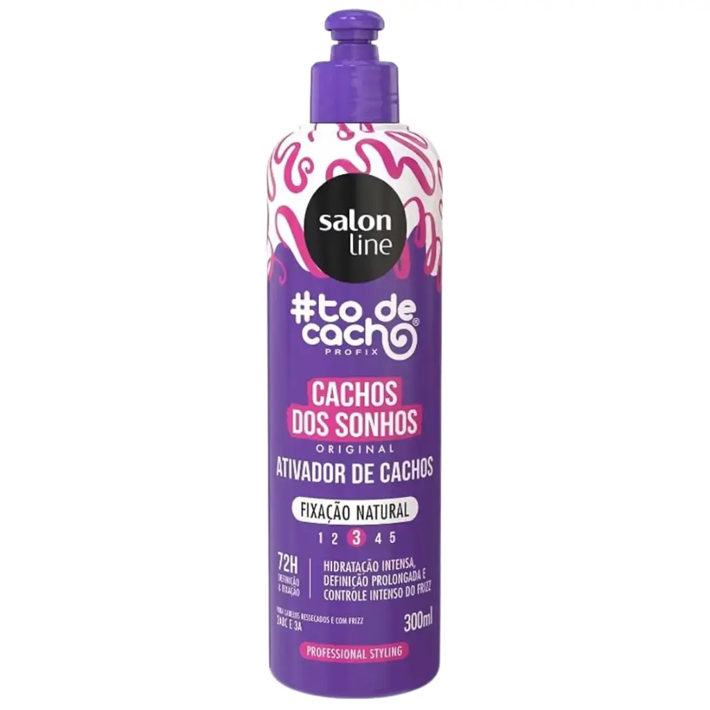 Creme de Pentear com Ativador de Cachos - #To de Cacho Profix - Cacho dos Sonhos - Salon Line 300ml