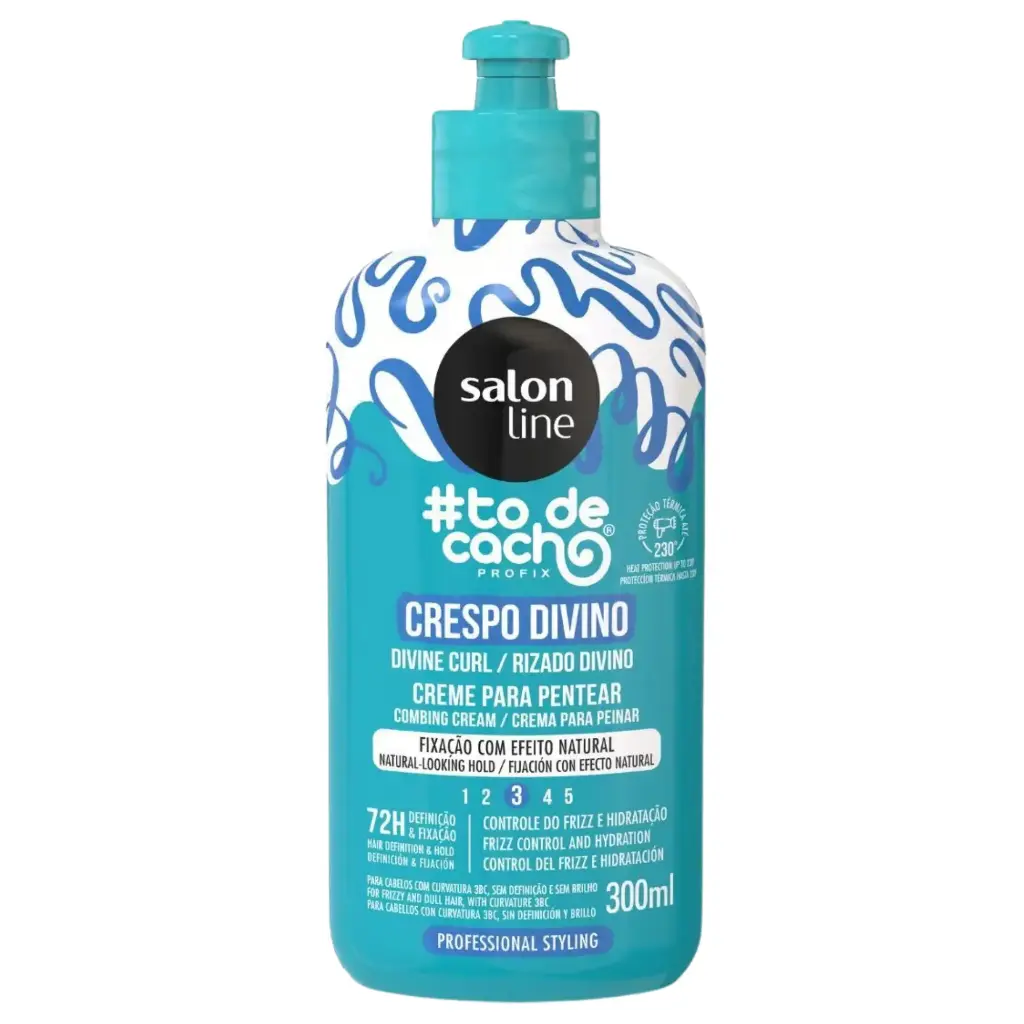 Crème Coiffante Pour Cheveux Crépus - #To de Cacho Profix - Crespo Divino - Salon Line 300ml