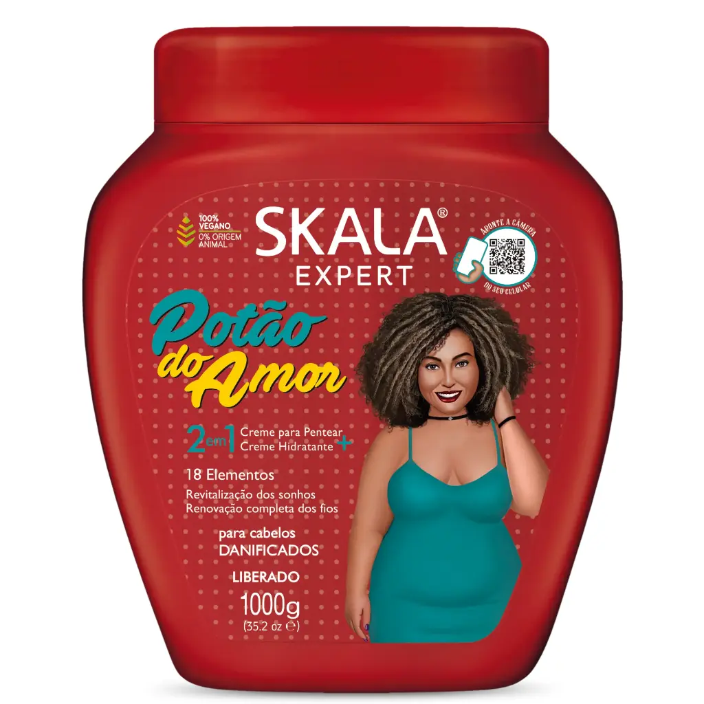 Masque & Crème Coiffante - Potão de Amor - Skala 1kg