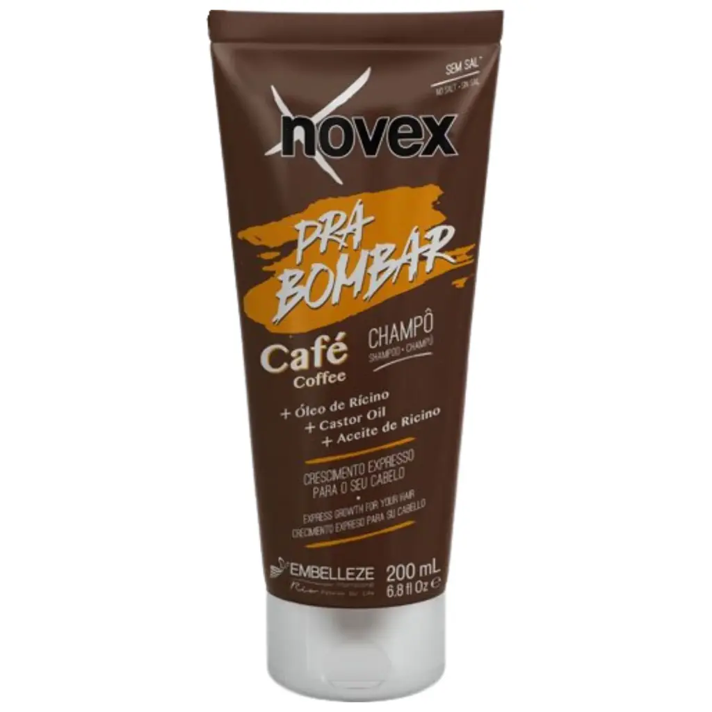 Shampooing Vitaminé pour la Pousse - Pra Bombar - Novex 200ml