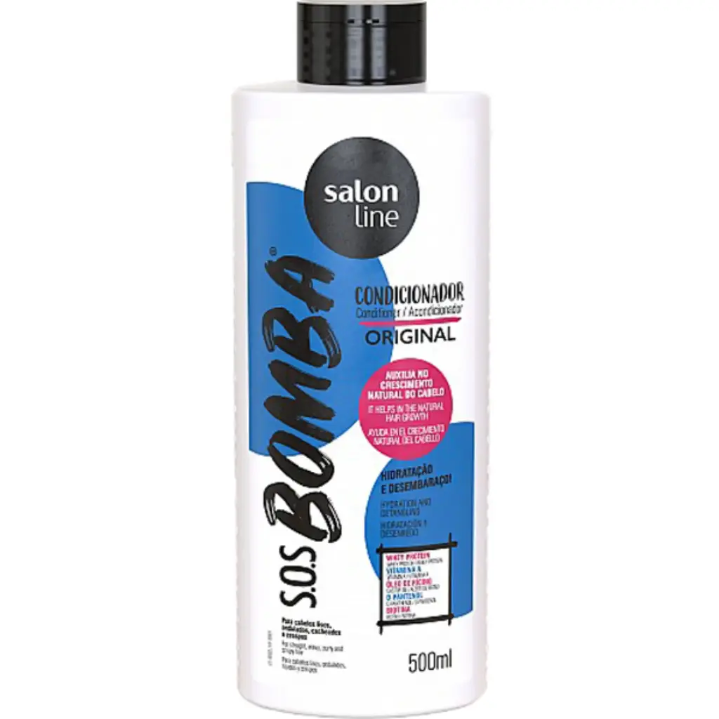 Condicionador Vitaminado - SOS Bomba Original - Salon Line 500ml