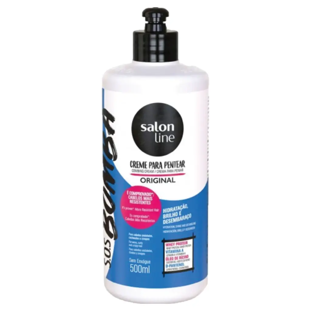 Crème Coiffante Vitaminé - SOS Bomba Original - Salon Line 300ml