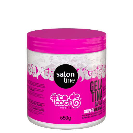 [7908458307449] Gelée "#To de Cacho - Super Volume" Salon Line 550ml