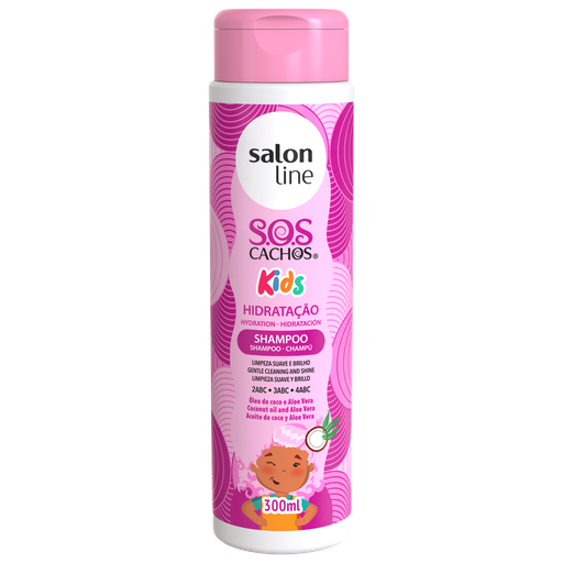 [7908458317783] Shampoing pour Enfants “SOS Cachos - Kids” Salon Line 300ml