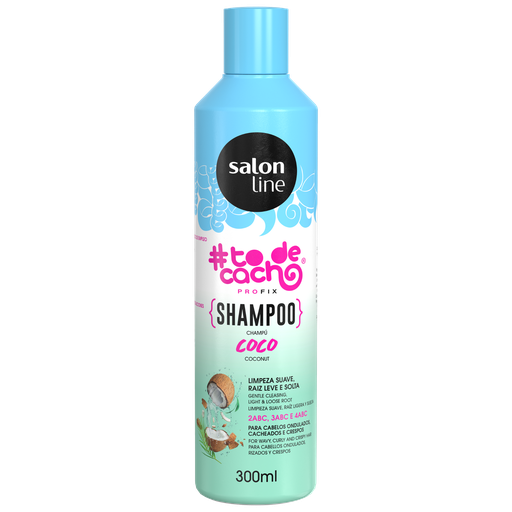 [7908458310500] Champô “#To de Cacho - Coco” Salon Line 300ml