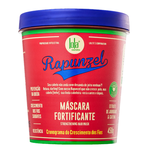 [7899572813384] Máscara de Crescimento "Rapunzel" Lola 450g