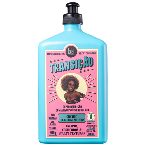 [7899572810871] Creme de Pentear Modelador "Transição" Lola 500g