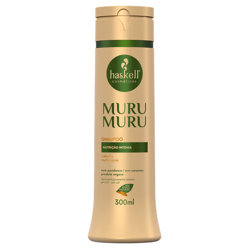 [7898610373255] Champô "Murumuru" Haskell 300ml