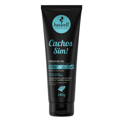 [7898610375426] Creme em Gel "Cachos Sim" Haskell 240g