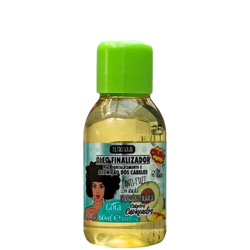 [7897158725120] Huile de Finition "Fortalecimento dos Cachos" Gota Dourada 60ml