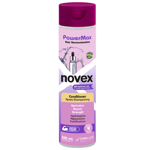 [876120005498] Conditionneur Fortifiant "Power Max Harmonisation Capillaire" Novex 300ml