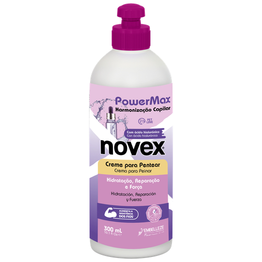 Creme de Pentear Fortificante "Power Max Harmonização Capilar" Novex 300ml