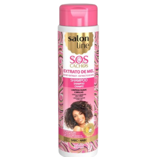 [7898623959934] Shampoing - Miel - SOS Cachos Intensos Mel - Salon Line 300ml